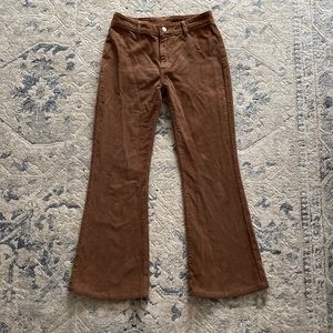 Aliyah low-rise Corduroy pants